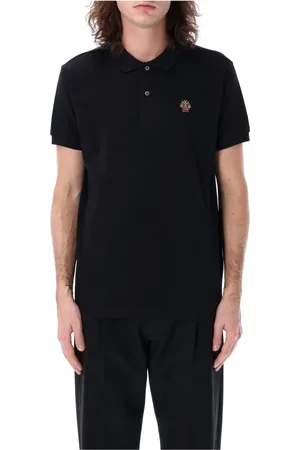 Bally Homme, Tops, Noir, Taille: XL Polo en Coton Noir Design Classique