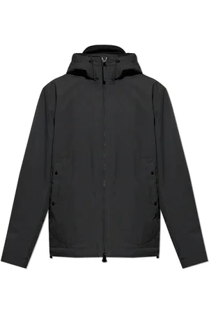 Stone Island Homme, Vestes, Noir, Taille: S Veste Imperméable Isolée