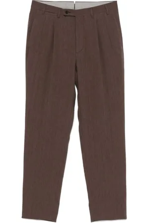corneliani Homme, Pantalons, Brun, Taille: M Pantalon Laine Lin Marron