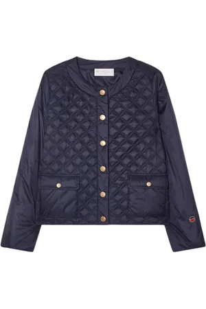 BUSNEL Femme, Vestes, Bleu, Taille: 36 FR Veste Matelassée Elvira