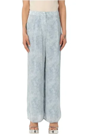 Michael Kors Femme, Pantalons, Bleu, Taille: 40 FR Pantalon élégant