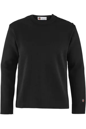 BUSNEL Homme, Pulls, Noir, Taille: L Pull St Hermine