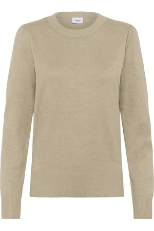 Saint Tropez Femme, Pulls, , Taille: 36 FR Pull Taupe Melange