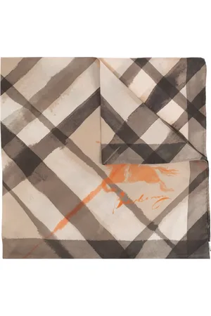 Burberry Unisex, Accessoires, , Taille: ONE Size Foulard en soie