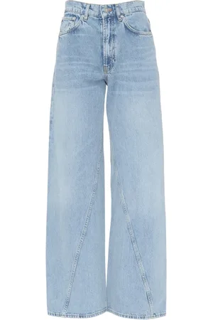 ANINE BING Femme, Jeans, Bleu, Taille: W28 Vintage Wide Leg Denim Jeans