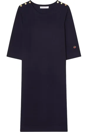 BUSNEL Femme, Robes, Bleu, Taille: 44 FR Robe Nour