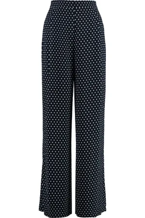 Michael Kors Femme, Pantalons, Multicolore, Taille: 38 FR Pantalon large à pois en Georgette