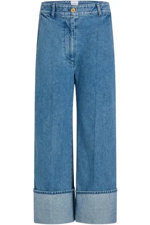 Patou Femme, Jeans, Bleu, Taille: 38 FR Jean Bleu