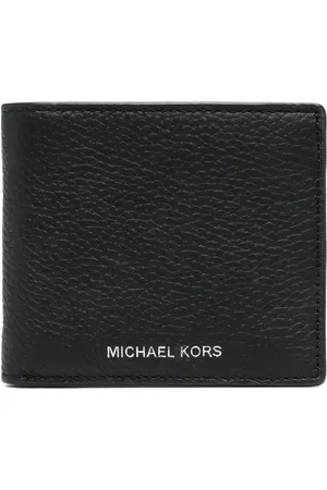 Michael Kors Homme, Accessoires, Noir, Taille: ONE Size Portefeuille Hudson