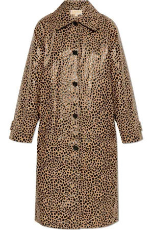 Michael Kors Femme, Manteaux, , Taille: 38 FR Manteau à imprimé animal