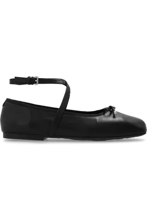 Michael Kors Femme, Chaussures, Noir, Taille: 40 EU Ballerines en cuir Collette