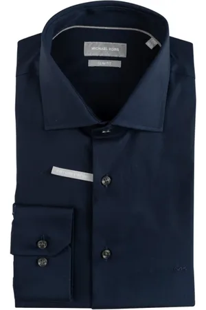 Michael Kors Homme, Chemises, Bleu, Taille: 3XL Chemise Formelle