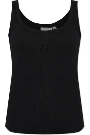 Gestuz Femme, Tops, Noir, Taille: 36 FR Haut côtelé