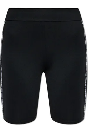 Michael Kors Femme, Shorts, Noir, Taille: 38 FR Short Leggings avec Logo