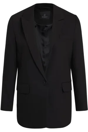 Bruuns Bazaar Femme, Vestes, Noir, Taille: 44 FR Blazer Oversize
