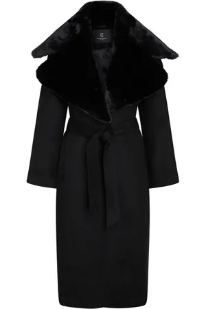 Bruuns Bazaar Femme, Manteaux, Noir, Taille: 36 FR Manteau Catarinabbfurra