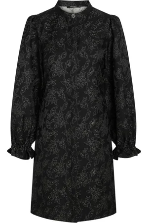 Bruuns Bazaar Femme, Robes, Noir, Taille: 42 FR Robe Noire Larkspurbbsinaja