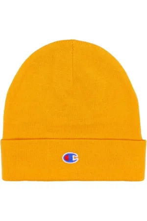 Champion Homme, Accessoires, Jaune, Taille: ONE Size Reverse Weave Beanie