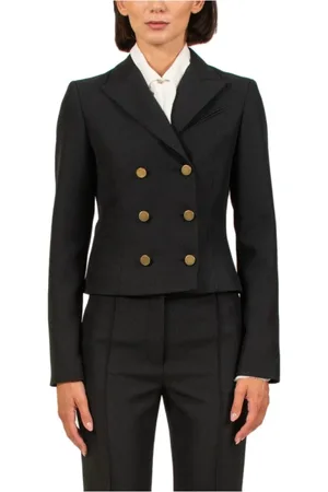 Serafini Femme, Vestes, Noir, Taille: 36 FR Veste Courte Techno Grain De Poudre