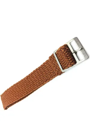 U.S. Polo Assn. Homme, Accessoires, Brun, Taille: ONE Size Bracelet de montre en textile marron