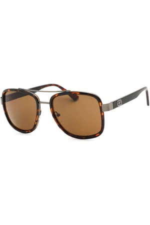 Guess Unisex, Accessoires, Brun, Taille: ONE Size Lunettes de Soleil de Luxe avec Logo et Emballage d