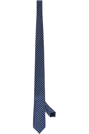 corneliani Homme, Accessoires, Bleu, Taille: ONE Size Cravate en Soie Jacquard