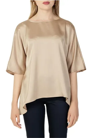 SANDRO FERRONE Femme, Blouses et Chemises, , Taille: 38 FR Chemisier à Motif avec Manches 3/4