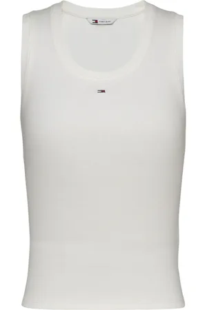 Tommy Hilfiger Femme, Tops, , Taille: 42 FR Haut sans Manches Uni