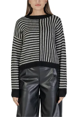VERO MODA Femme, Pulls, Multicolore, Taille: 44 FR Pull en Tricot Rayé