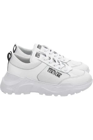 VERSACE Homme, Chaussures, Blanc, Taille: 42 EU Baskets