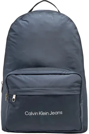 Calvin Klein Homme, Sacs, Bleu, Taille: ONE Size Sac à Dos en Polyester avec Poches