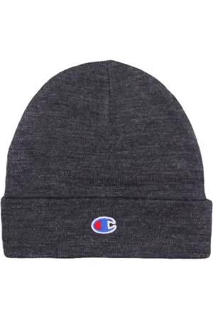 Champion Homme, Accessoires, Gris, Taille: ONE Size Casquette en mélange de laine imprimée Gris foncé