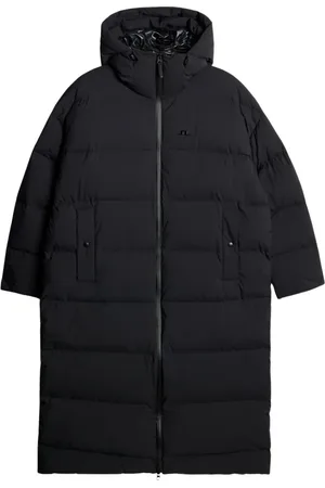 J Lindeberg Femme, Manteaux, Noir, Taille: 42 FR Parka pour Aventures Urbaines