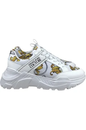 VERSACE Homme, Chaussures, Blanc, Taille: 41 EU Baskets