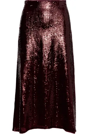 Wakakuu Femme, Jupes, Rouge, Taille: 36 FR Élégante Jupe Alba pour femmes
