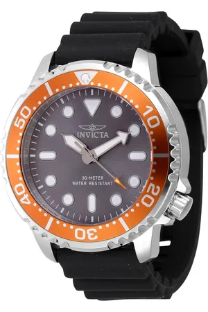 Invicta Homme, Accessoires, Noir, Taille: ONE Size Montre Analogique Pro Diver Élégante