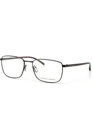 Porsche Design Homme, Accessoires, Rouge, Taille: ONE Size Monture en Métal Rouge Lunettes Élégantes