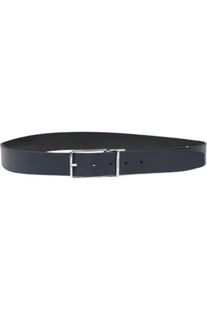 Guess Homme, Accessoires, Noir, Taille: XL Ceinture classique en cuir avec boucle