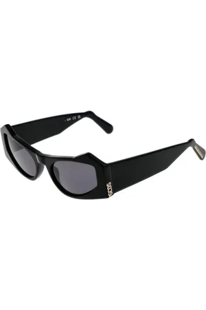 GCDS Unisex, Accessoires, Noir, Taille: ONE Size Lunettes de soleil Cat Eye avec protection UV