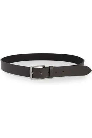 Calvin Klein Homme, Accessoires, Brun, Taille: 110 CM Ceinture en Cuir Marron pour Homme