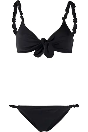 Reina Olga Femme, Maillots de bain, Noir, Taille: 40 FR Ensemble Bikini Noir Luca