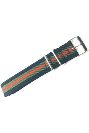 U.S. Polo Assn. Homme, Accessoires, Vert, Taille: ONE Size Montre homme en textile vert Modèle Up140302Ac