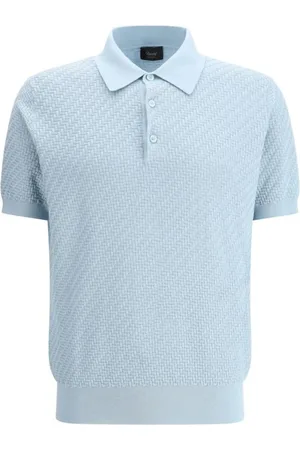 BRIONI Homme, Tops, Bleu, Taille: M Polo Classique Mr20 Style