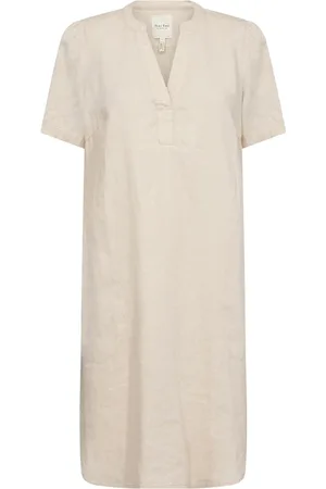 Part Two Femme, Robes, , Taille: 44 FR Robe Chêne Français à Manches Courtes