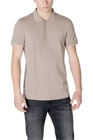 Armani Exchange Homme, Tops, , Taille: S Polo avec Fermeture à Boutons