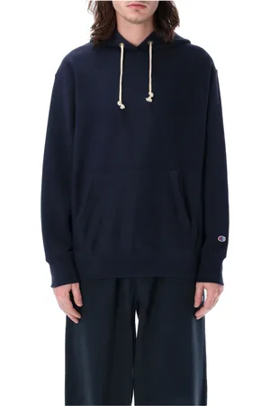 Champion Homme, Sweatshirts et sweats à capuche, Bleu, Taille: M Sweat à capuche classique pour le confort quotidien