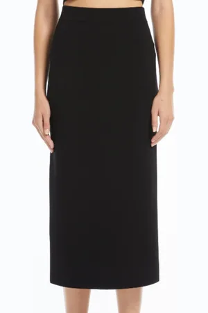 Max Mara Femme, Jupes, Noir, Taille: 38 FR Jupe Pure Noire