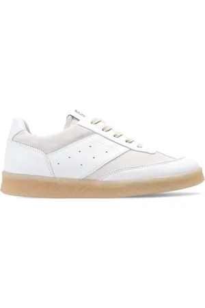 Maison Margiela Femme, Chaussures, Blanc, Taille: 37 1/2 EU Baskets avec logo