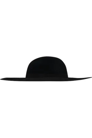 Saint Laurent Femme, Pre-owned, Noir, Taille: ONE Size Pre-owned Laine chapeaux