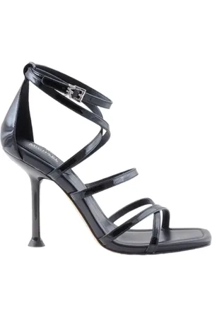 Michael Kors Femme, Chaussures, Noir, Taille: 38 EU Sandales à lanières croisées